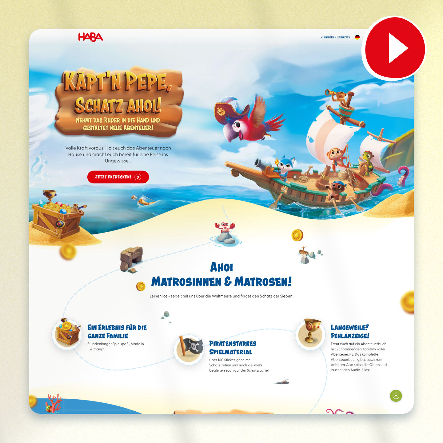 Käpt'n Pepe Hero Animation Lottiefiles